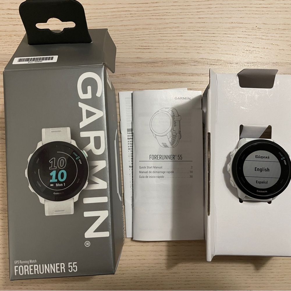 Garmin Forerunner® 55, White NWT - Picture 2 of 5